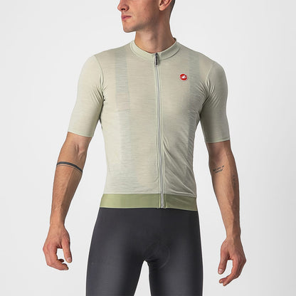 Trikot CASTELLI ESSENZA Kurzarm Grün