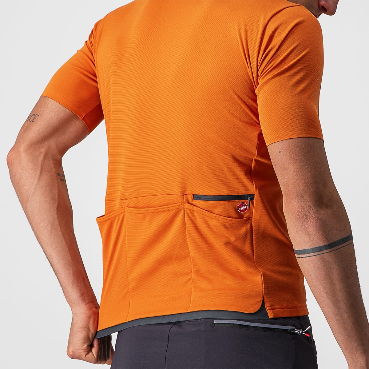 CASTELLI UNLIMITED ALLROAD Trikot Kurzarm Orange