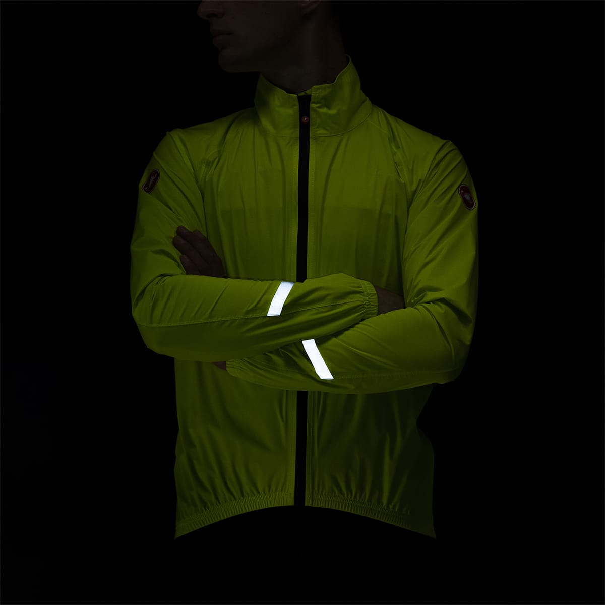 CASTELLI EMERGENCY 2 RAIN Jacke Gelb