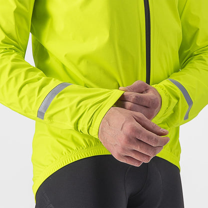 Jacke CASTELLI EMERGENCY 2 RAIN Gelb