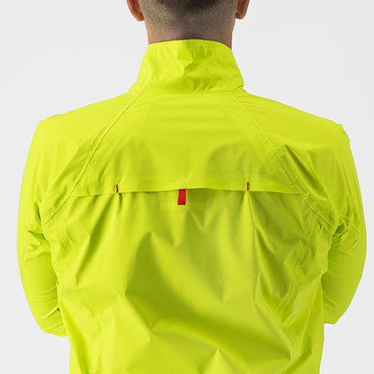 Jacke CASTELLI EMERGENCY 2 RAIN Gelb