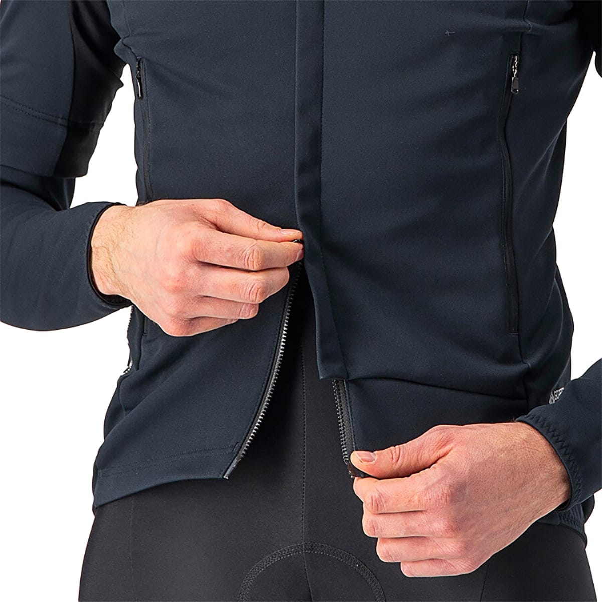 Veste CASTELLI CONVERTIBLE PERFETTO ROS 2 Noir/Noir Reflex