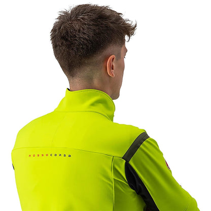Jacke CASTELLI CONVERTIBLE PERFETTO ROS 2 Gelb/Grau