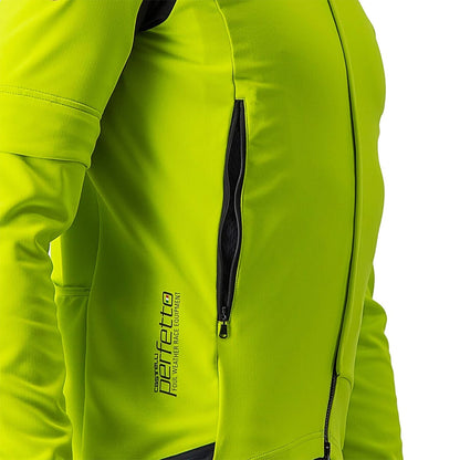 Jacke CASTELLI CONVERTIBLE PERFETTO ROS 2 Gelb/Grau