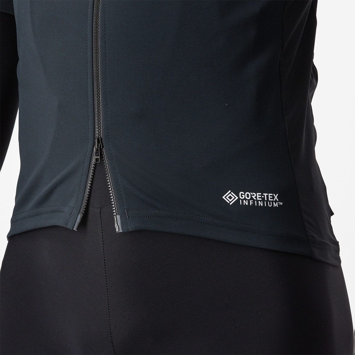 Trikot CASTELLI PERFETTO RoS 2 WIND Kurzarm Schwarz