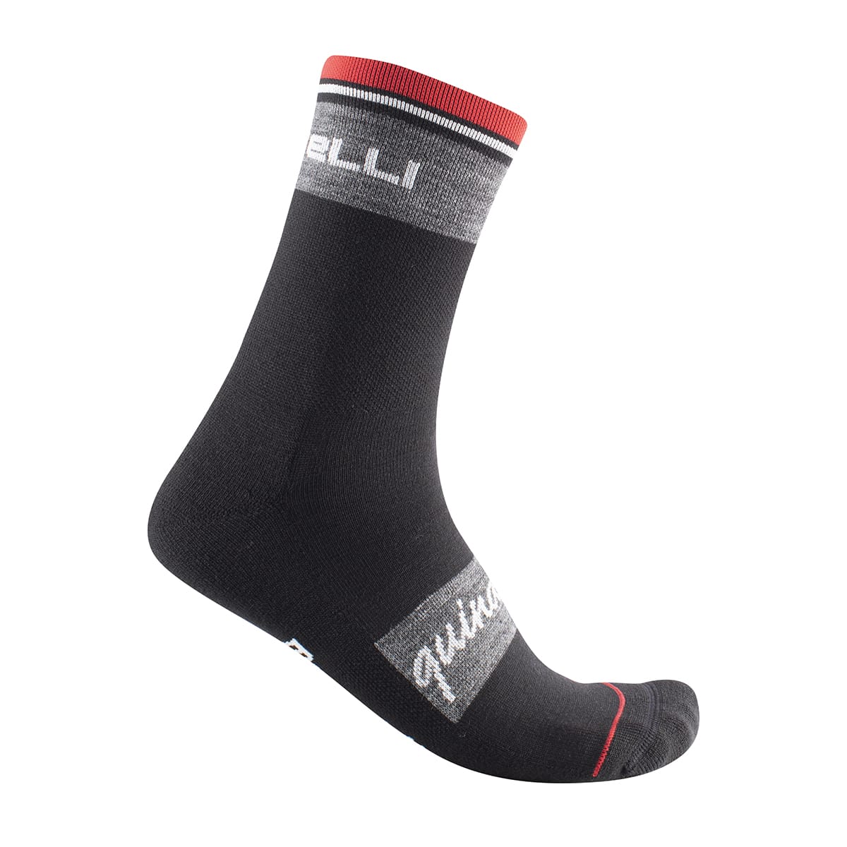 CASTELLI QUINDICI SOFT MERINO Socken Schwarz