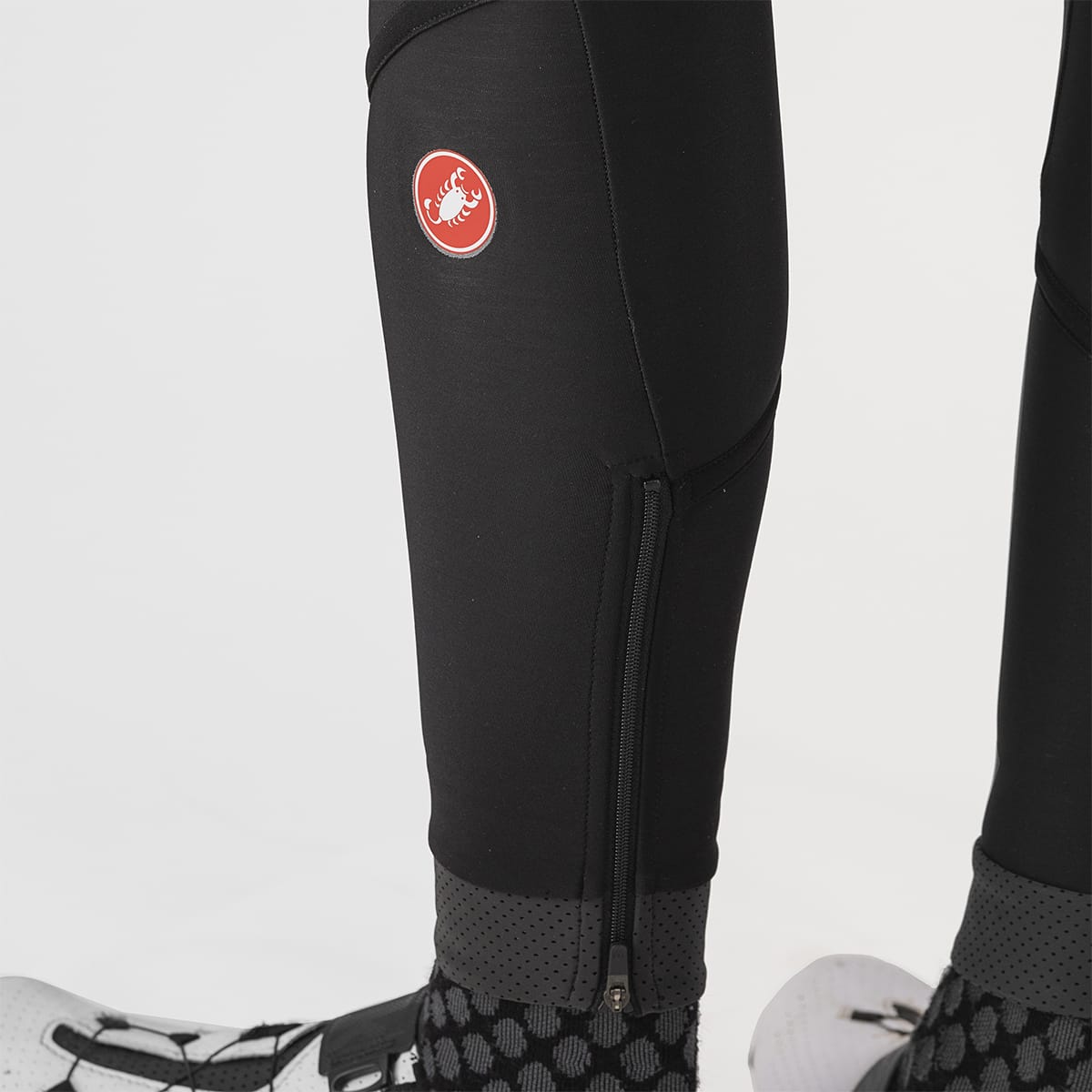 CASTELLI VELOCISSIMA DT Damen Lange Trägerhose Schwarz Reflex