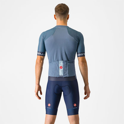 Kurze Trägerhose CASTELLI ENTRATA 2 Blau