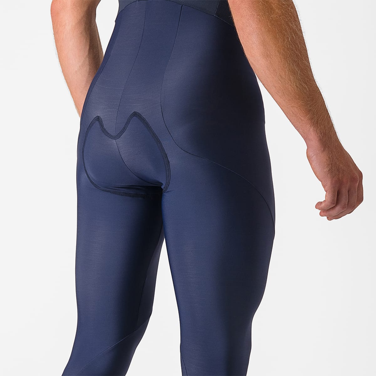 CASTELLI ENTRATA Lange Trägerhose Marine