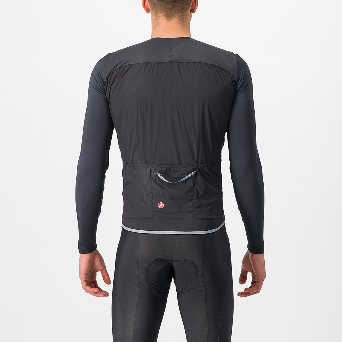 CASTELLI FLY Ärmellose Weste Schwarz