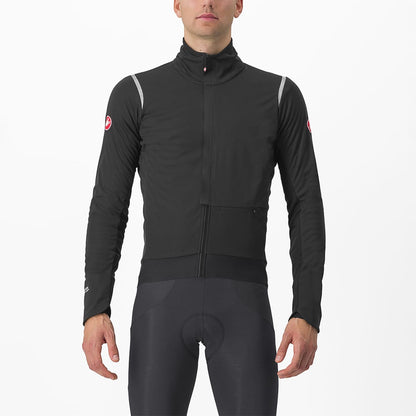 CASTELLI ALPHA DOPPIO ROS Jacke Schwarz/Reflex