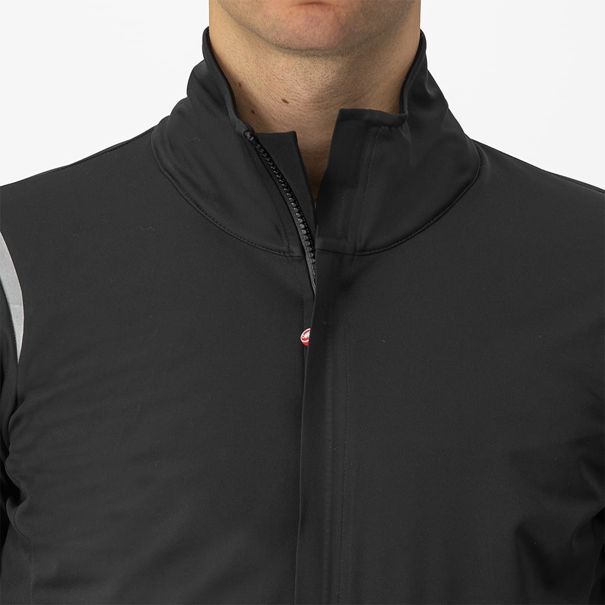 CASTELLI ALPHA DOPPIO ROS Jacket Schwarz/Reflex