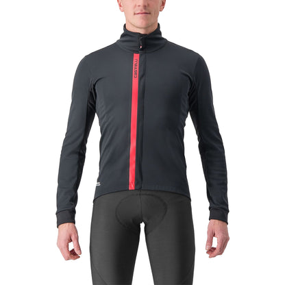 Jacke CASTELLI ENTRATA Schwarz/Rot