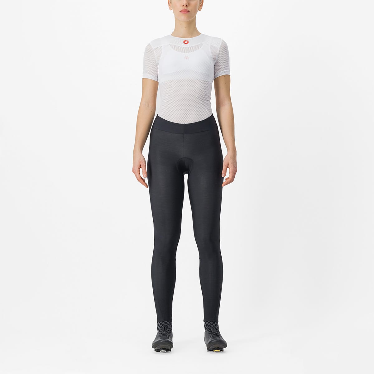 CASTELLI ENTRATA Damen Lange Radlerhose Schwarz