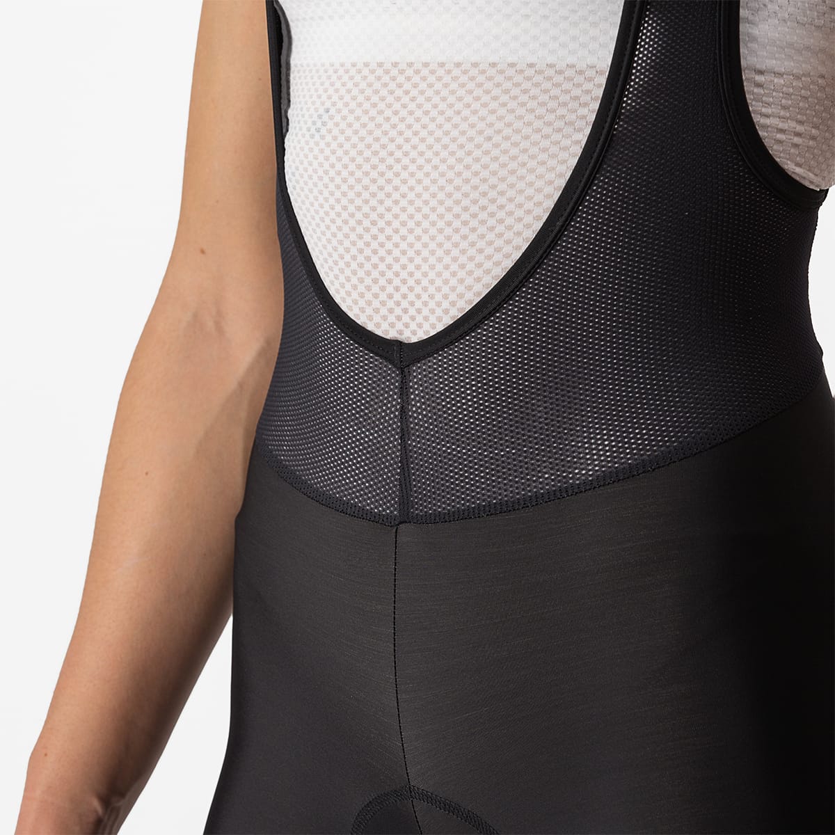 CASTELLI ENTRATA Damen Lange Trägerhose Schwarz