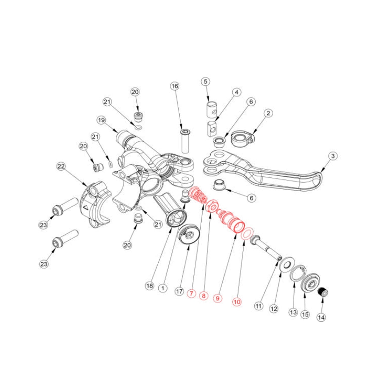 Kit Piston de Maître Cylindre FORMULA CURA #FD40273-20