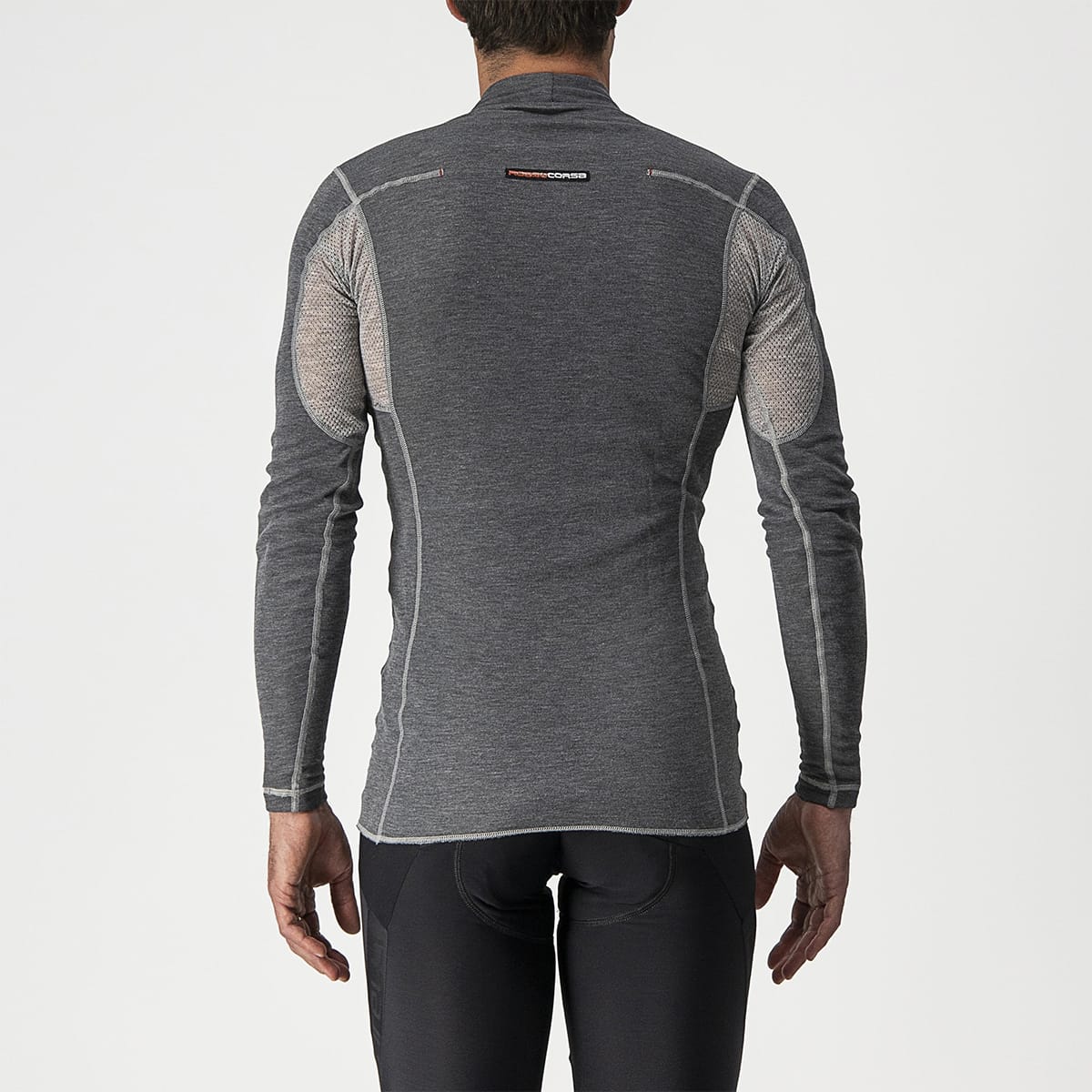 Unterwäsche CASTELLI FLANDERS WARM Longsleeve Grau