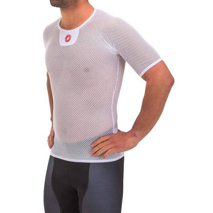 Technisches Unterhemd CASTELLI CORE MESH 3 Kurzarm Weiß