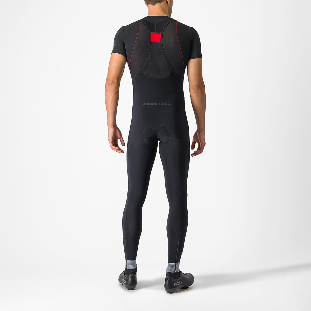 CASTELLI TUTTO NANO Lange Trägerhose Schwarz