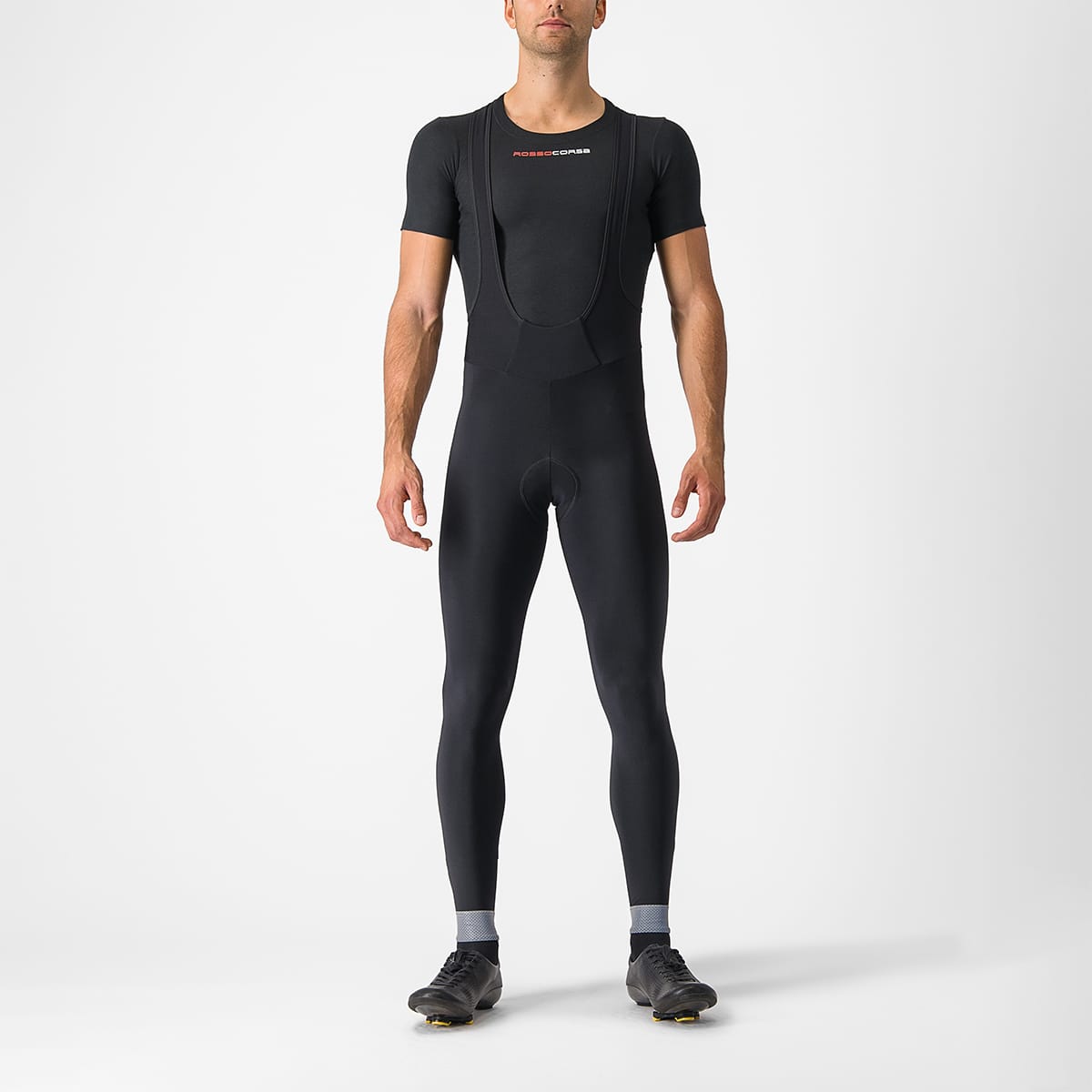 CASTELLI TUTTO NANO Lange Trägerhose Schwarz