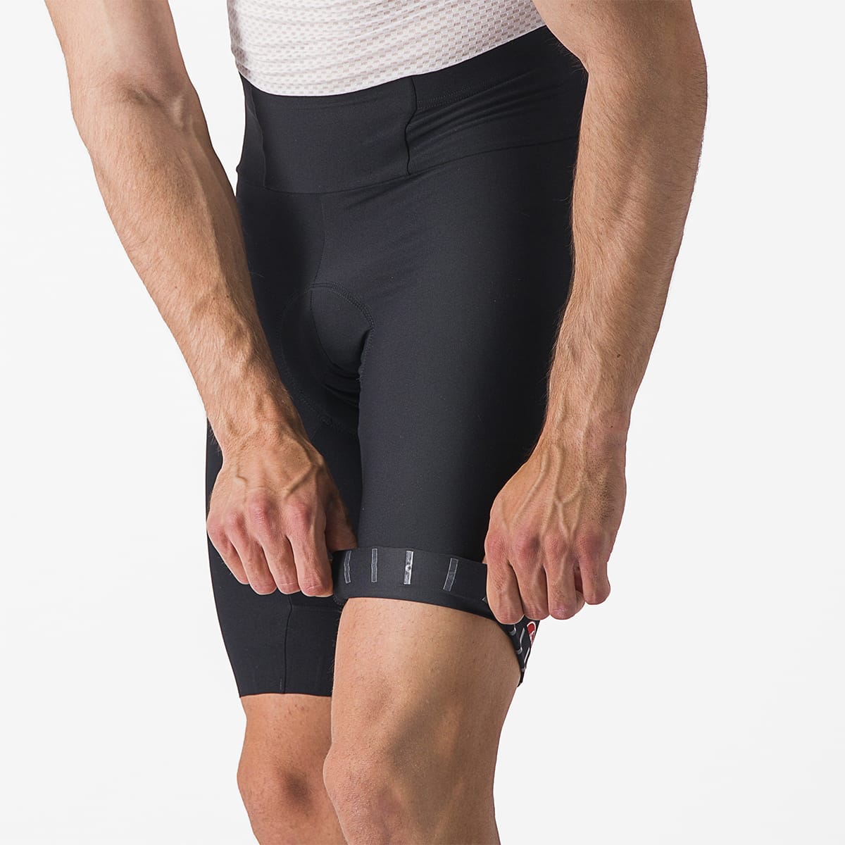 CASTELLI ESPRESSO Kurze Radlerhose Schwarz