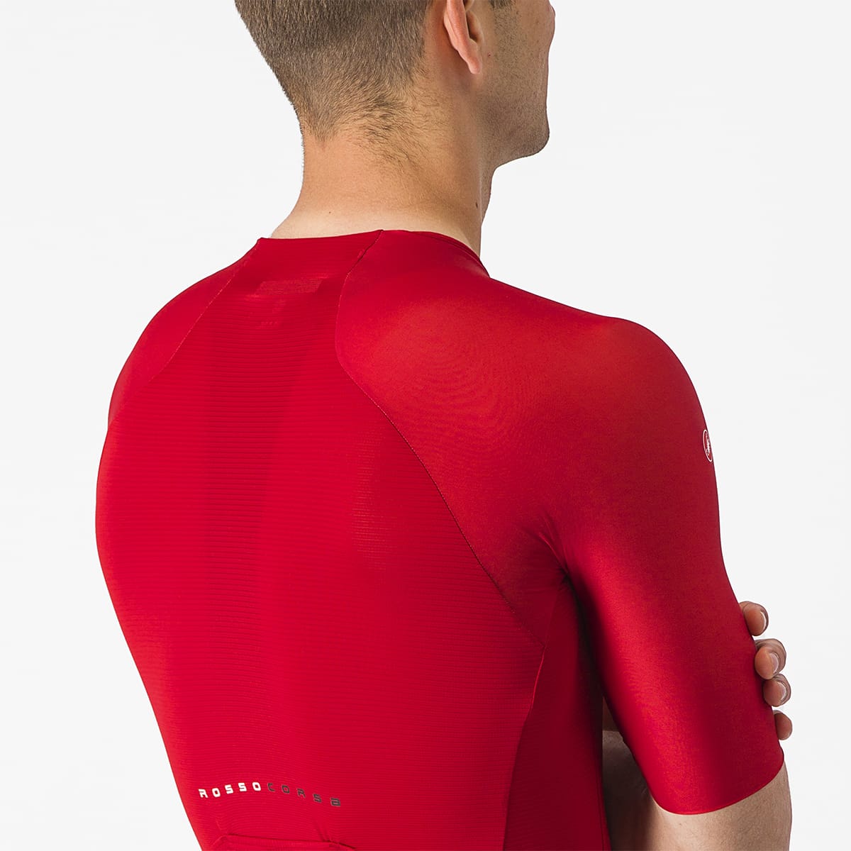 CASTELLI AERO RACE 7.0 Trikot Kurzarm Rot