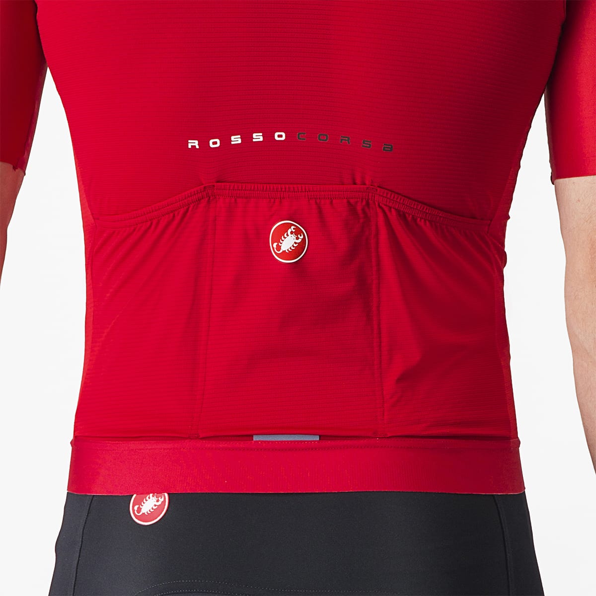 CASTELLI AERO RACE 7.0 Trikot Kurzarm Rot