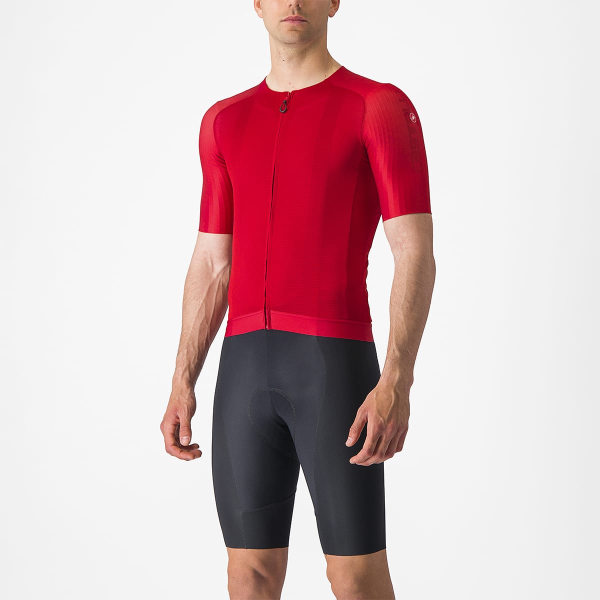 CASTELLI AERO RACE 7.0 Trikot Kurzarm Rot