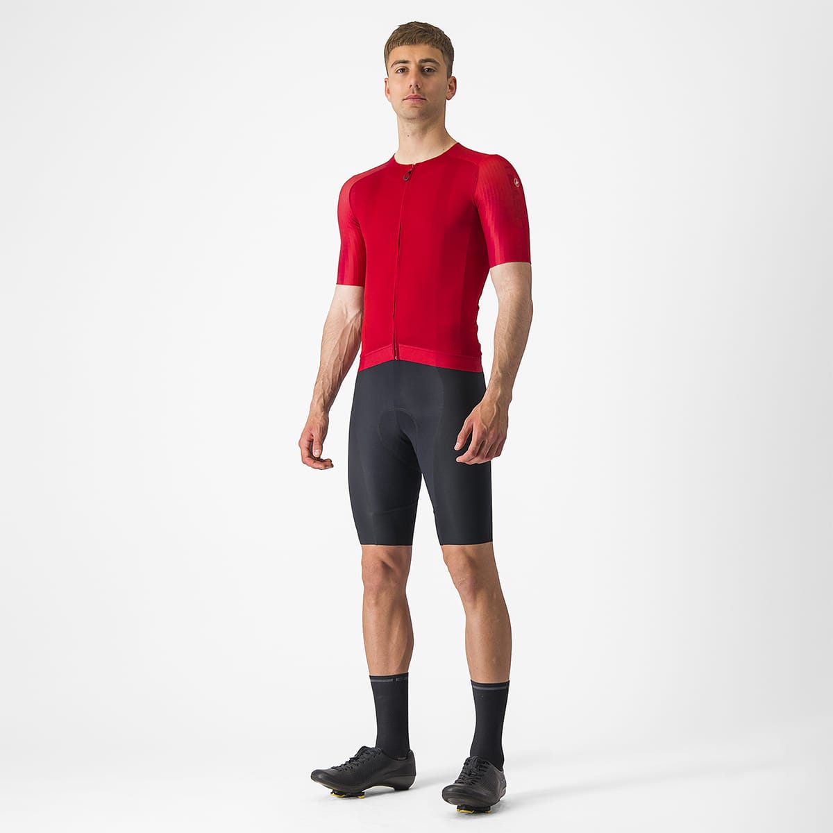 CASTELLI AERO RACE 7.0 Trikot Kurzarm Rot