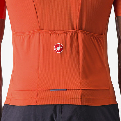 Trikot CASTELLI UNLIMITED ENTRATA 2 Kurzarm Orange