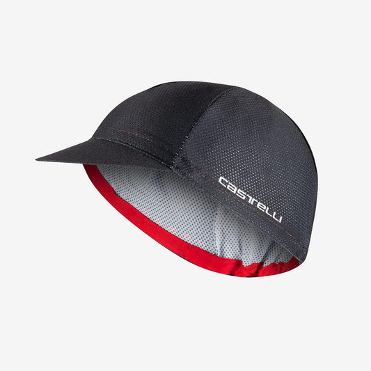 CASTELLI ROSSO CORSA 2 Cap Schwarz