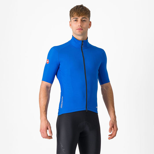 Trikot CASTELLI PERFETTO RoS 2 WIND Kurzarm Blau