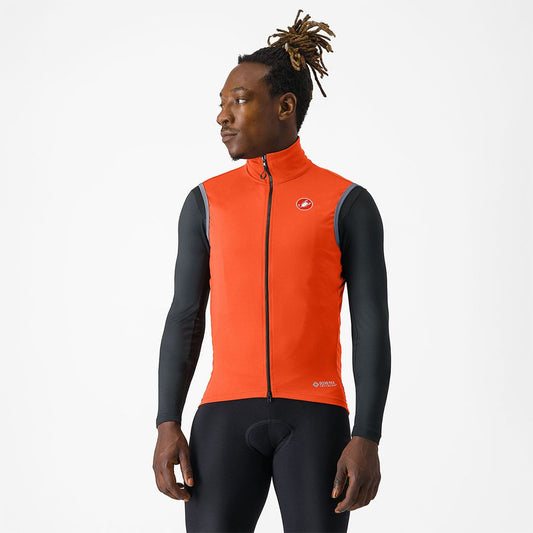 CASTELLI PERFETTO RoS 2 WIND Orange Ärmellose Weste