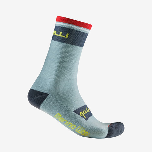 CASTELLI QUINDICI SOFT MERINO Socken Grün