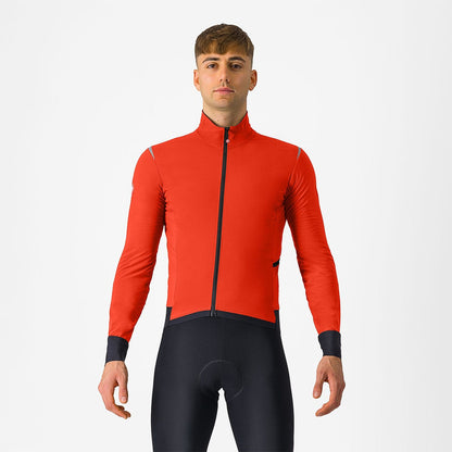 Jacke CASTELLI ALPHA FLIGHT ROS Rot