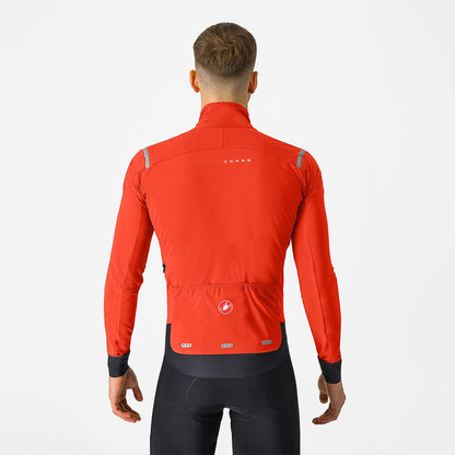 Jacke CASTELLI ALPHA FLIGHT ROS Rot