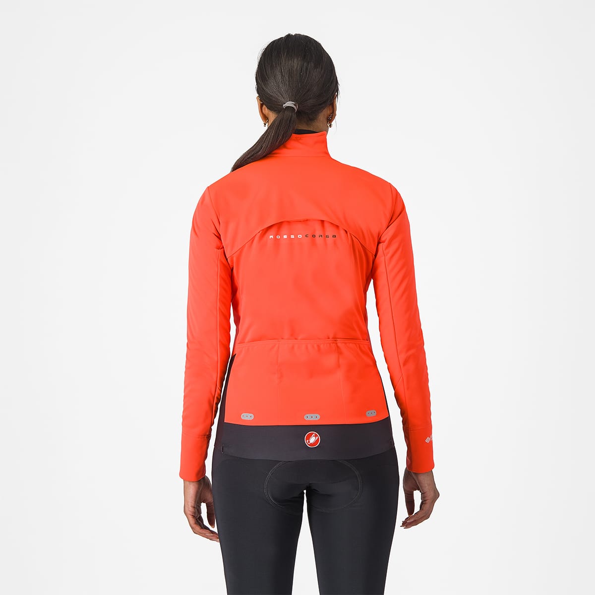 CASTELLI ALPHA DOPPIO ROS Jacket Women Koralle/Schwarz