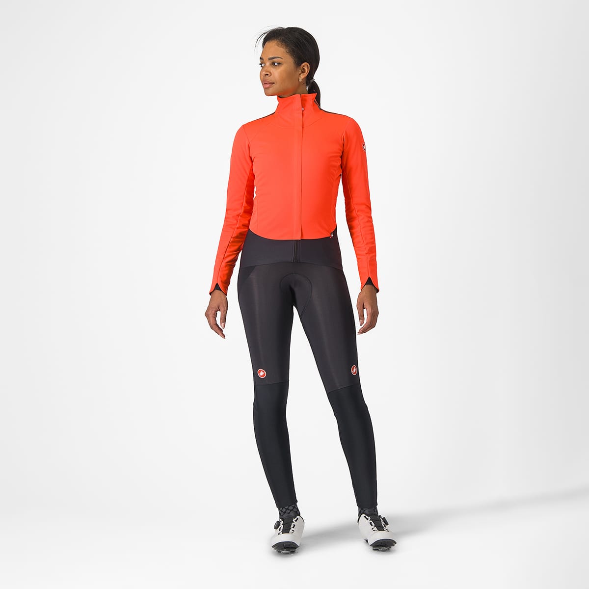 CASTELLI ALPHA DOPPIO ROS Jacket Women Koralle/Schwarz