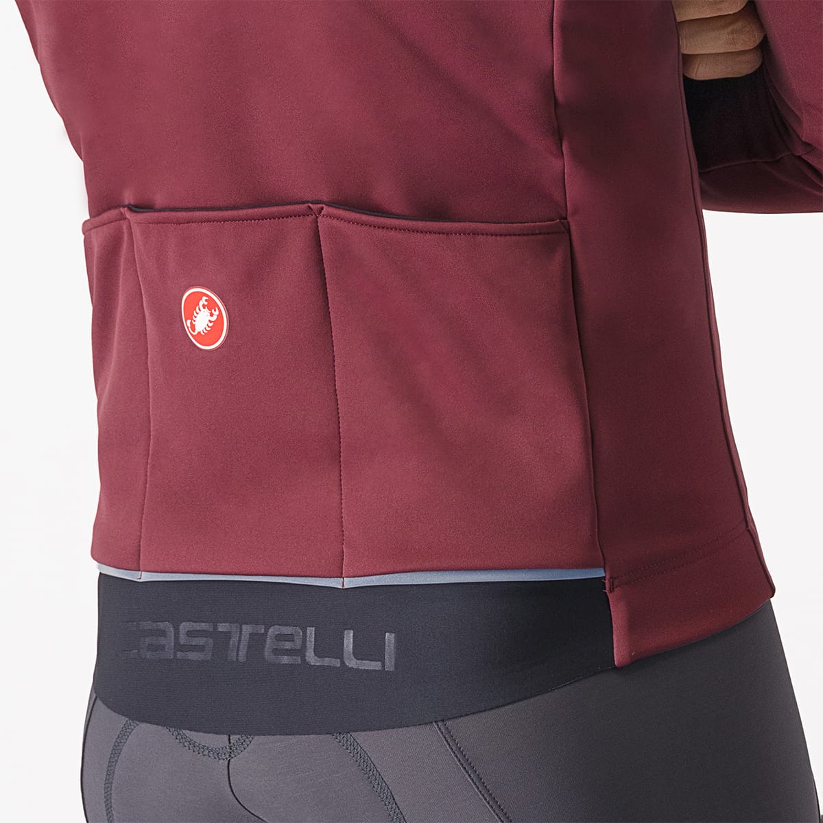 CASTELLI ESPRESSO AIR Jacke Bordeaux