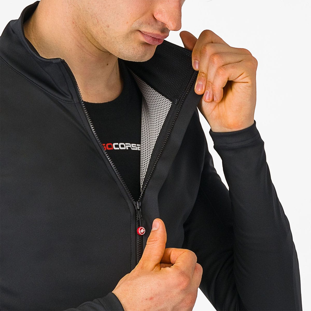 CASTELLI PERFETTO AIR Jacke Schwarz