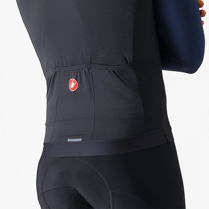 Ärmellose Jacke CASTELLI ESPRESSO Schwarz