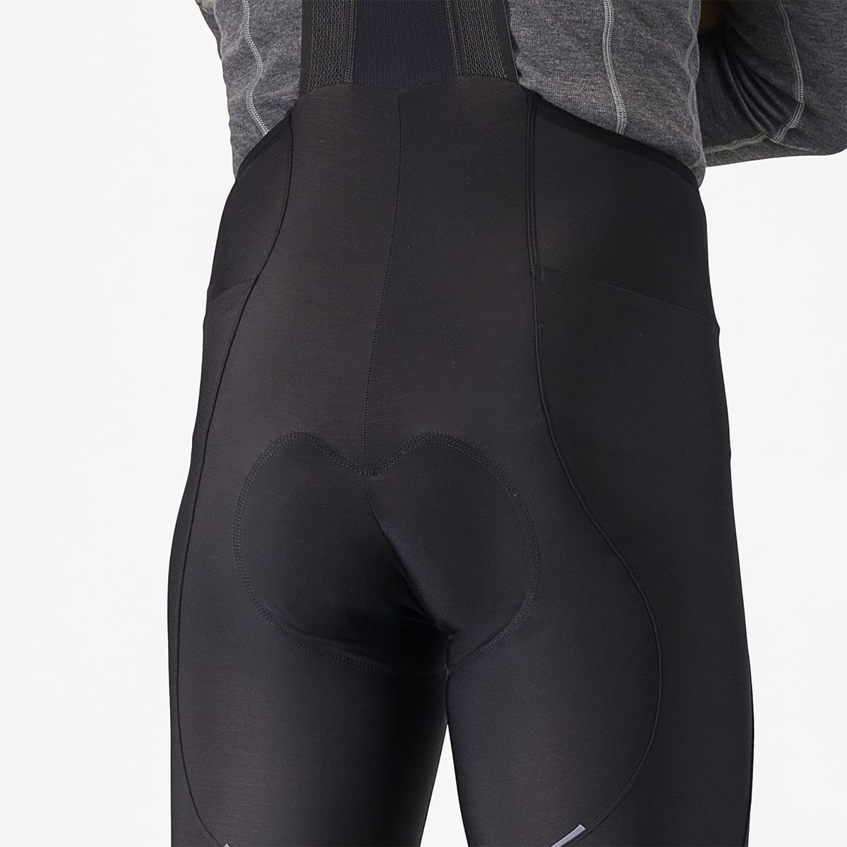 CASTELLI ESPRESSO Lange Trägerhose Schwarz