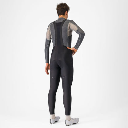 Lange Trägerhose CASTELLI ESPRESSO Schwarz