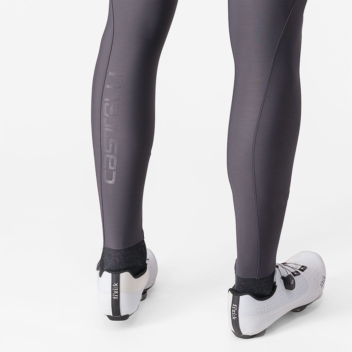 CASTELLI ESPRESSO Lange Trägerhose Grau