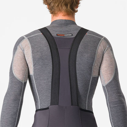 Lange Trägerhose CASTELLI ESPRESSO Grau