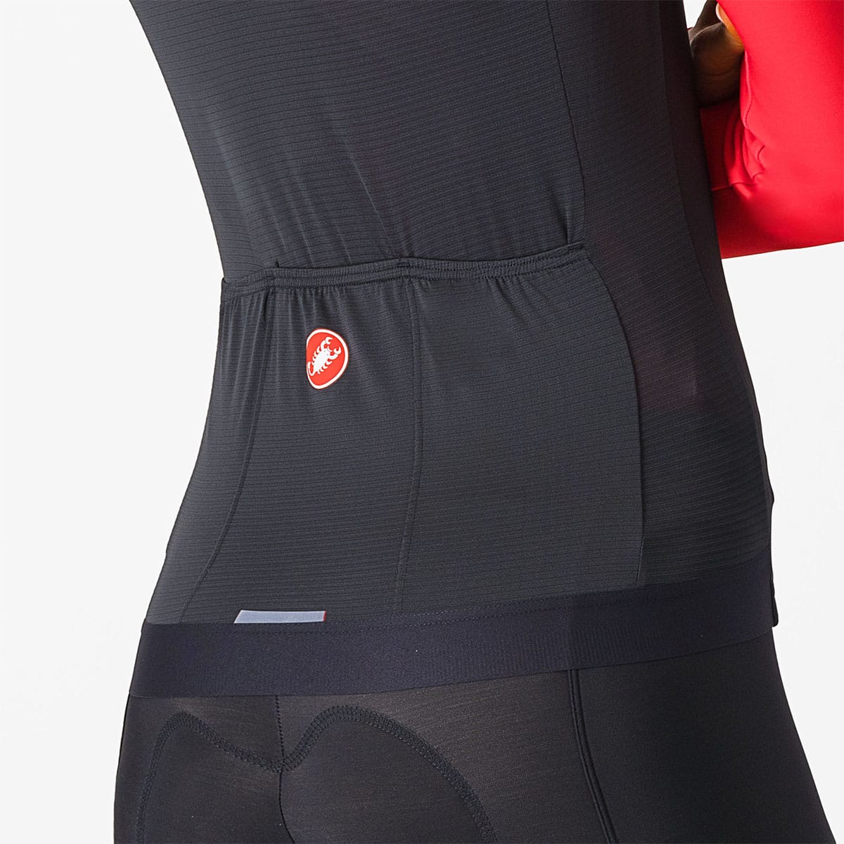 CASTELLI ESPRESSO Damen Ärmellose Weste Schwarz