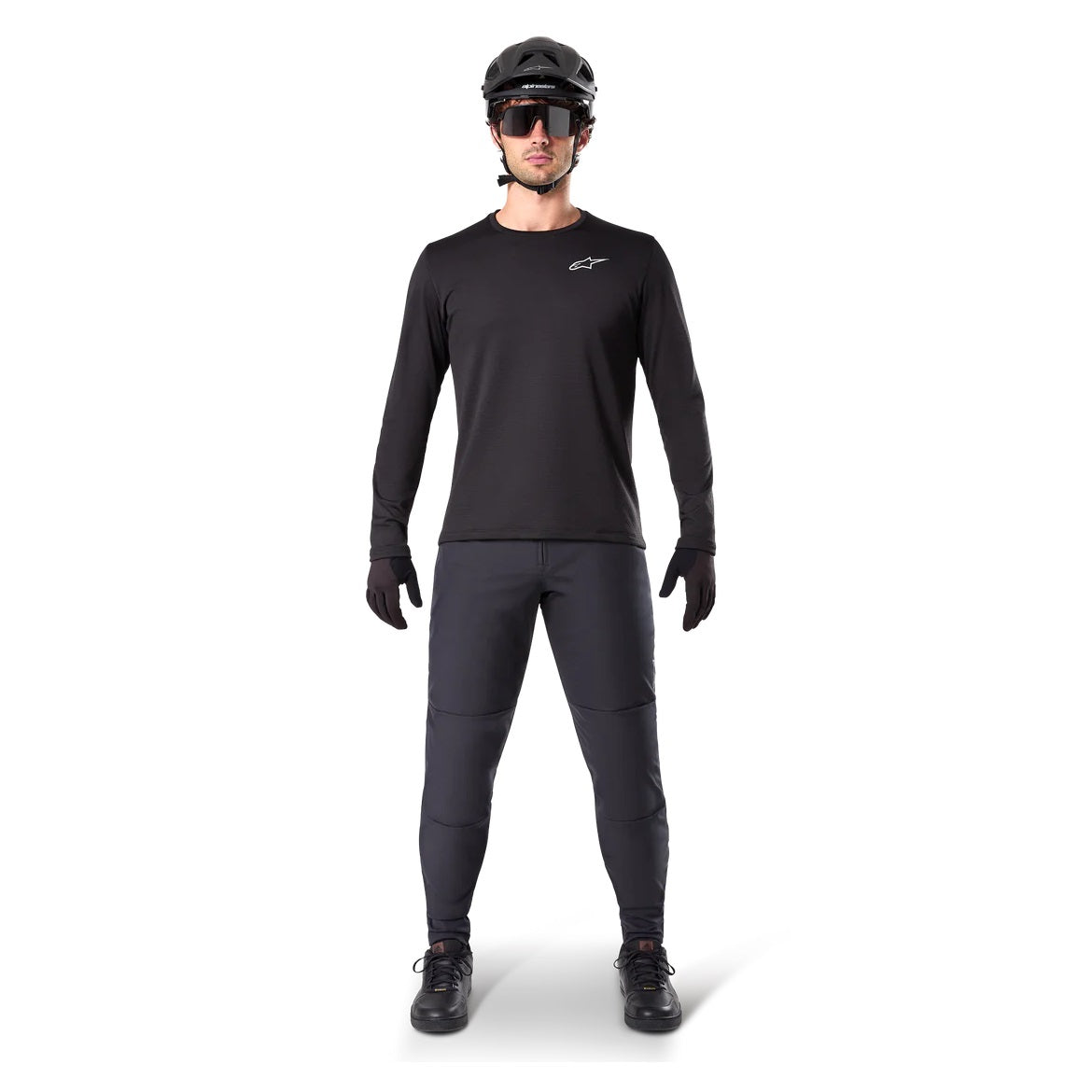 Trikot ALPINESATRS A-DURA THERMAL Schwarz