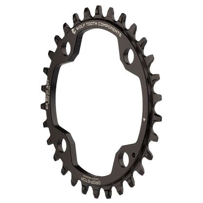 Kettenblatt WOLF TOOTH 94 BCD 10/11V Sram X01/X1/GX/NX 4 Loch 94mm Schwarz