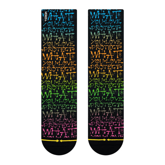 MERGE4 TAYLOR REINHOLD PROTECT WHAT YOU LOVE Socken