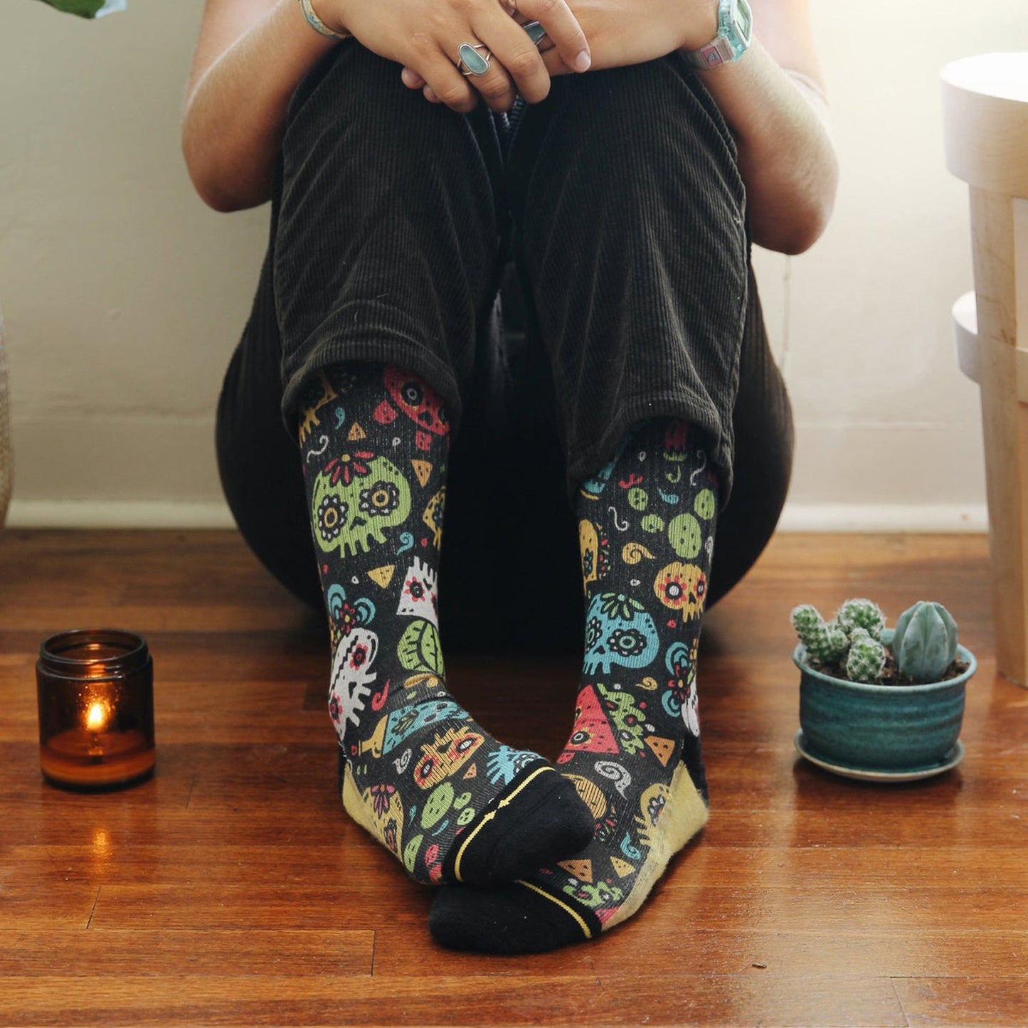 Socken MERGE4 WALMAZAN SUGAR SKULL MINI